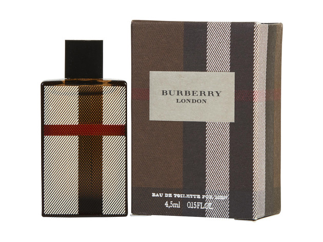 BURBERRY LONDON by Burberry EDT .15 OZ (NEW) MINI for MEN ---(Package Of 4)