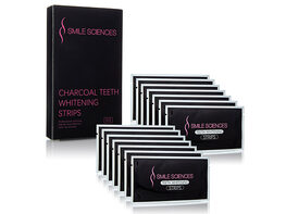 Smile Sciences Gel Infused Charcoal Whitening Strips (14-Pack)