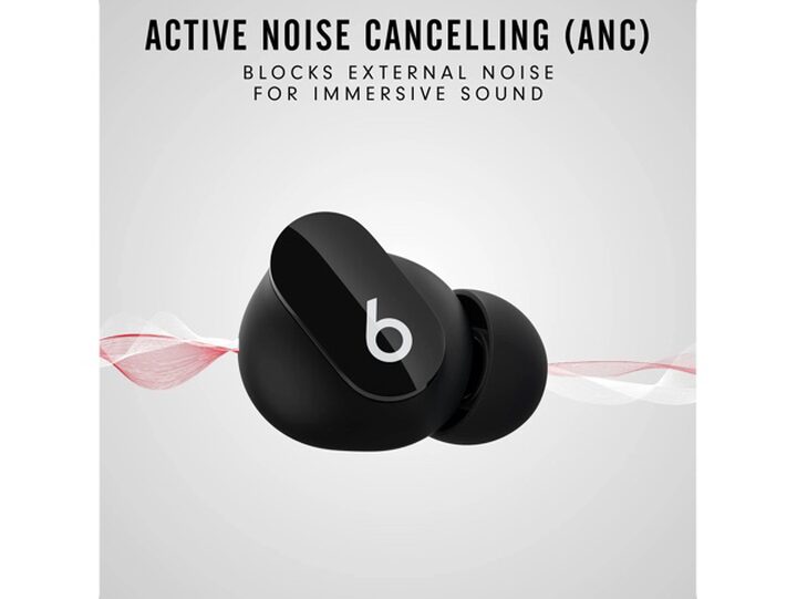 Beats Studio Buds Wireless Noise-Canceling Earbuds Black MJ4X3LL/A