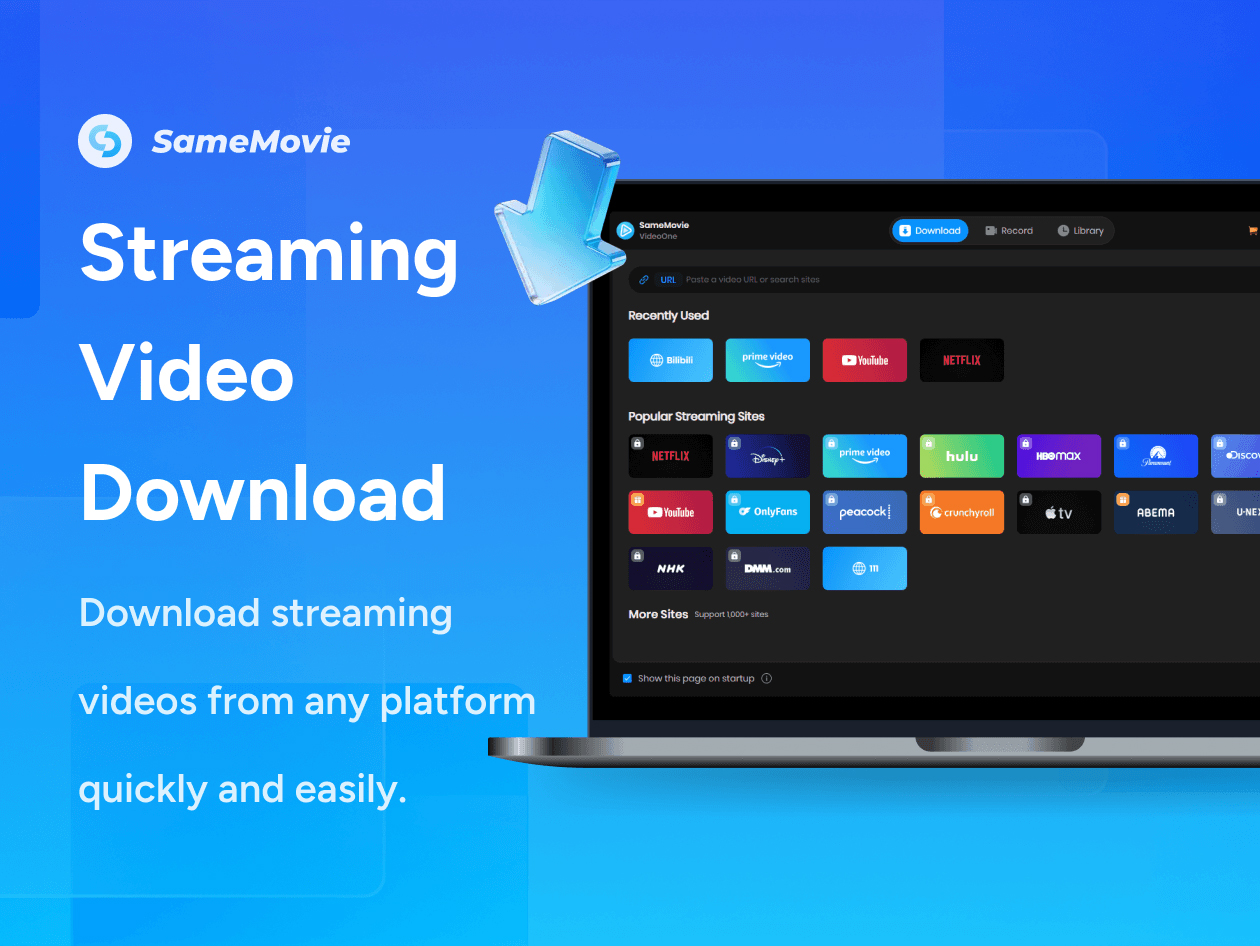 SameMovie All-In-One Video Downloader (Mac)