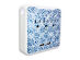 GlamSocket Decorative Multi-Outlet & Dual USB Port Surge Protector + Phone Holder (Santorini)
