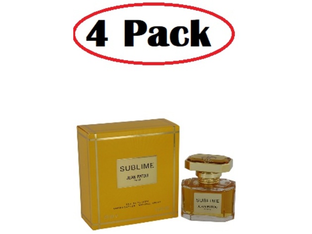 4 Pack of SUBLIME by Jean Patou Eau De Toilette Spray 1 oz