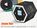 Hexagon Flip Productivity Timer with Mute & Alarm Functions