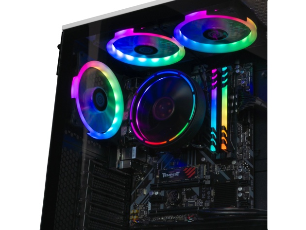 Periphio Astral Prebuilt Gaming PC | AMD Ryzen 5 4600G (4.2GHz Turbo) | Radeon Vega 7 Graphics | 1TB M.2 NVMe SSD | 16GB DDR4 RAM | Windows 11 Ready | WiFi + Bluetooth