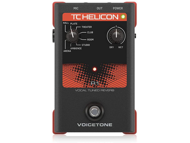 TC Helicon VOICETONE R1 High Quality VoiceTone Vocal Effects Processor - Black (Used, Damaged Retail Box)