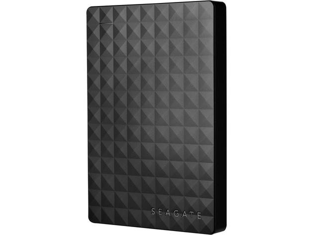 Seagate Portable Hard Drive 2TB HDD - External Expansion for PC Windows PS4 & Xbox - USB 2.0 & 3.0 Black [STEA2000400]