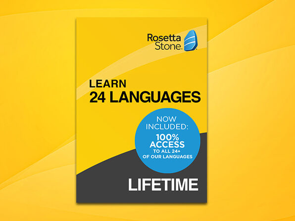 The Unlimited Lifetime Learning Subs. Bundle ft. Rosetta Stone