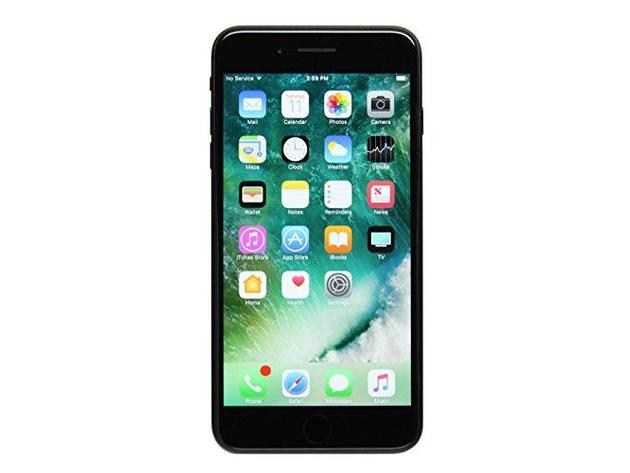 Apple iPhone 7 Plus, 128GB, Fully Unlocked for All Carriers Smartphone - Black (Used, No Retail Box)