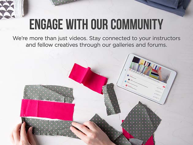 Creativebug Fine Art & Craft Classes: 1-Yr Unlimited Plus Subscription