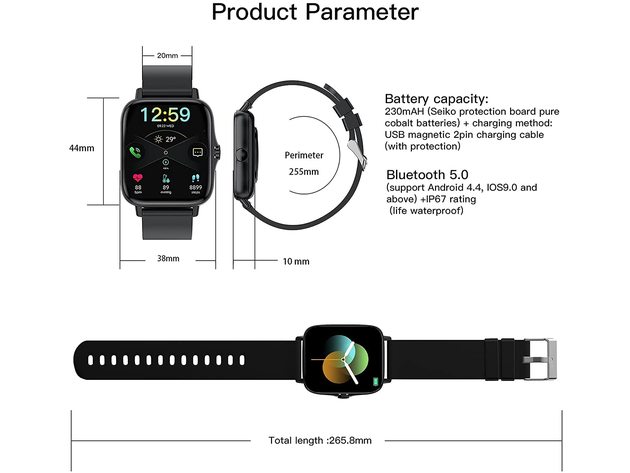 HD Touch Screen Smart Watch