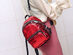 Sequin Mini Backpack (Red)