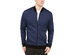 Alfani Men's Zip-Front Sweater Jacket Navy Size 2 Extra Large