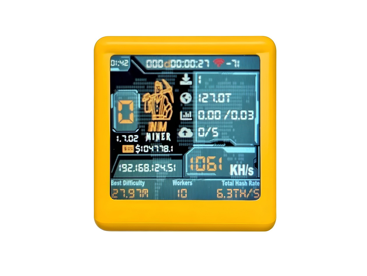 BlockChance Bitcoin Ticket Super Miner Yellow