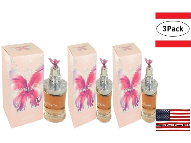 3 Pack Un Ete A Paris by Remy Latour Eau De Parfum Spray 3.3 oz for Women