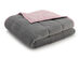 Weighted Anti-Anxiety Blanket (Grey/Pink, 15Lb)