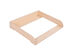 Costway 35'' Changing Table Top Dresser Infant Baby Nursery Diaper Station Kit Yellow
