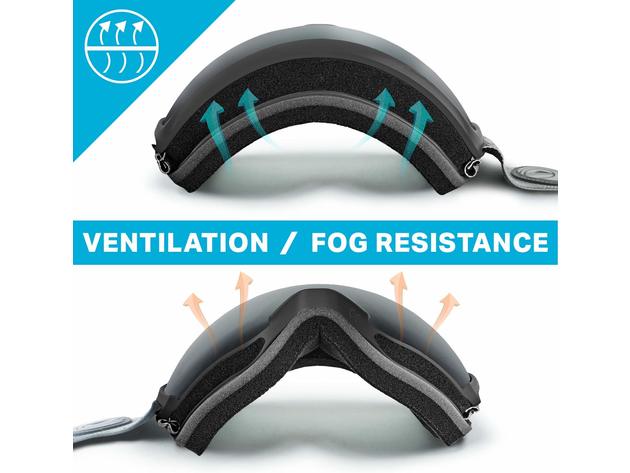 Wildhorn Cristo Ski Goggles - Stealth, Jet Black (New)