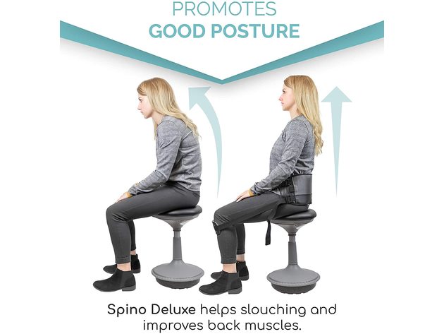 Spino Notion Innovations Deluxe Back Support Posture Correction & Improvement (Used, Open Retail Box)