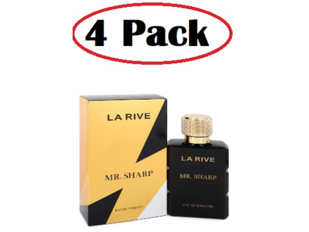 La Rive Mr. Sharp Eau De Toilette Spray By La Rive - 3.3 oz