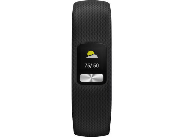 Garmin VIVOFIT4BLKS v&#0237vofit 4 Activity Tracker - Black, Small/Medium