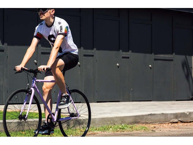 4130 - Perplexing Purple (Fixed Gear / Single-Speed) Bike