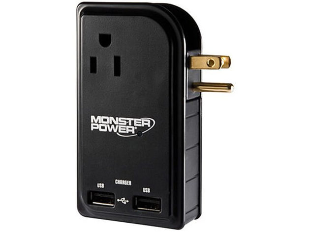 Monster MPOTG300TBEF Outlets to Go 300 Travel Charger