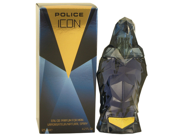 Police Icon Eau De Parfum Spray 4.2 oz For Men 100% authentic perfect as a gift or just everyday use