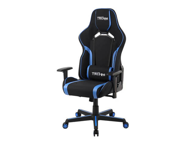 RTA Products RTATSF71BL Office PC & Racing Game Chair - Blue