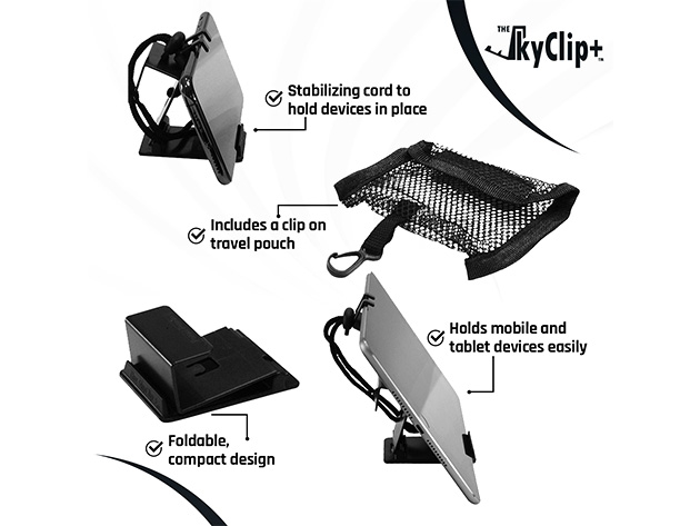 The SkyClip+ Phone & Tablet Holder