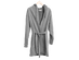 DudeRobe Luxury Men's Hooded Bathrobe Grey Large/XL