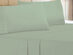 The Luxe 4-Piece Microfiber Bed Sheet Set (Sage/Queen)