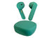 Rubberized Wireless Earbuds + Charging Case (Emerald)