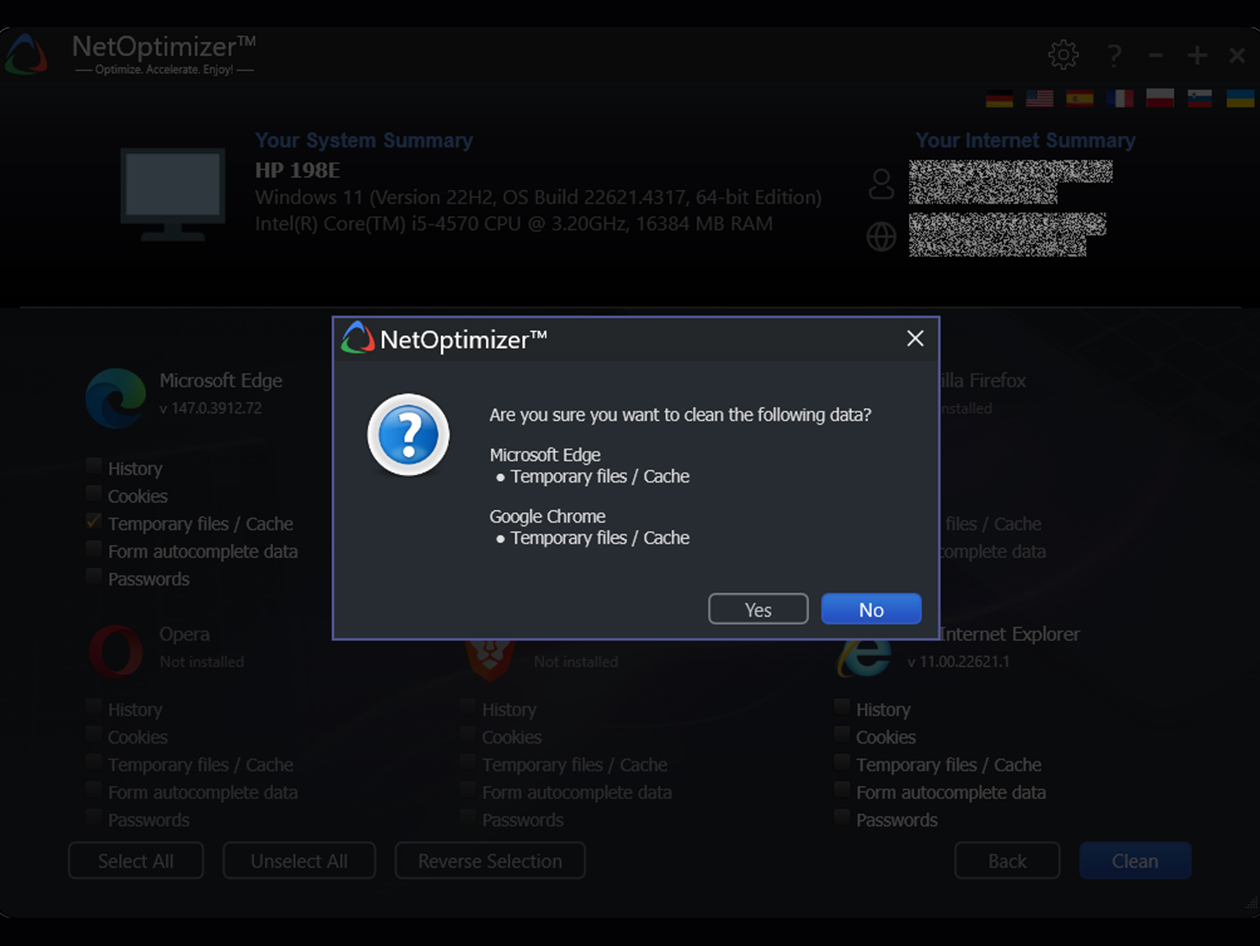 NetOptimizer Lifetime Subscription: 3 Computers