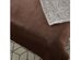 Zakary Flannel Reversible Heathered Sherpa Throw Blanket 60"x80"/Brown)