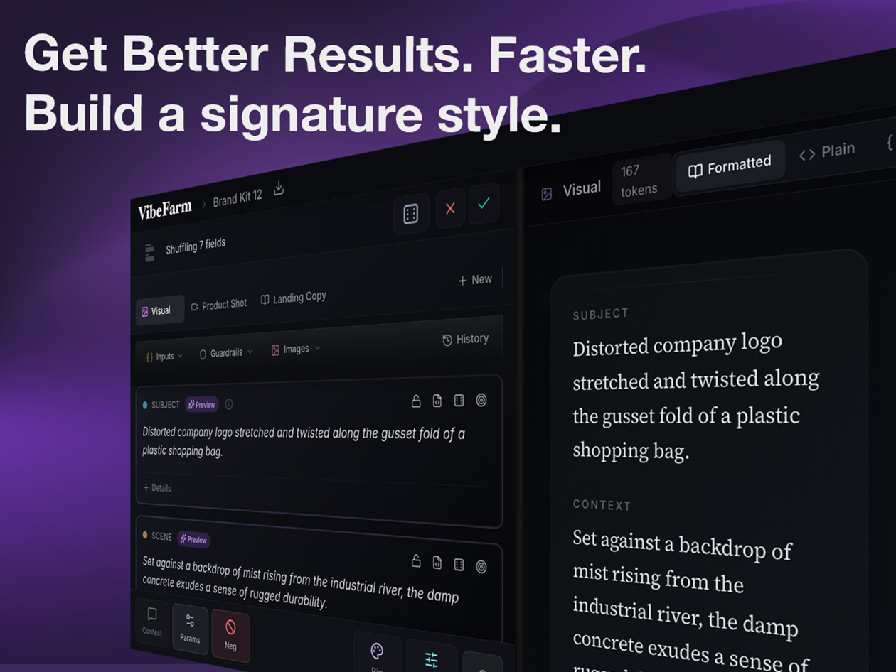 VibeFarm - AI Prompt Composition Workspace: Lifetime Subscription (Pro Plan)