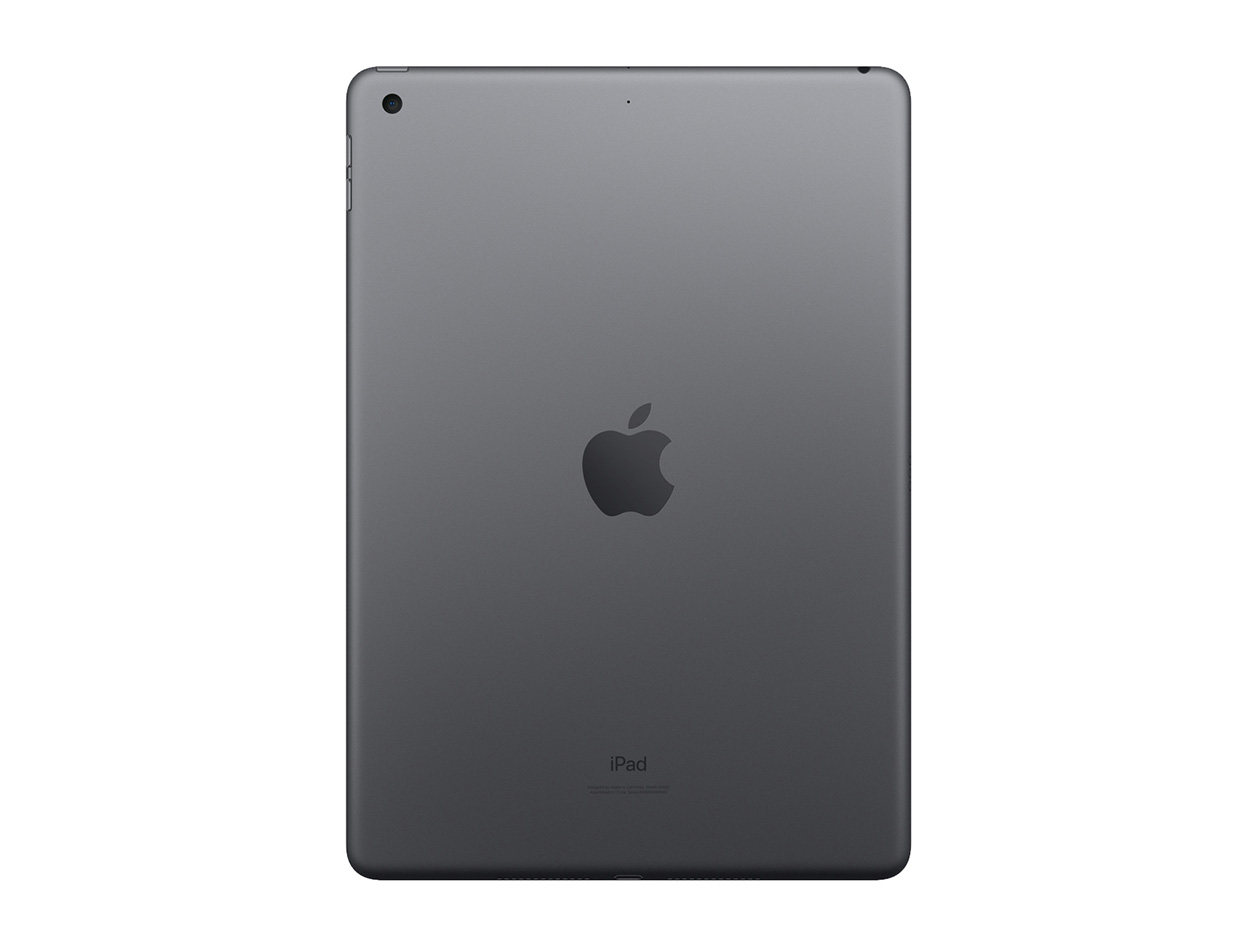 Apple iPad (2019) 7th Gen 32GB Wi-Fi Space Gray with Case & Charger (Refurbished)