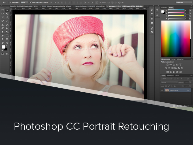 Photoshop CC Portrait Retouching Course