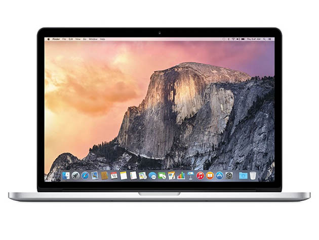 Apple MacBook Pro 15.4" Intel Core i7 2.2GHz, 16GB RAM 256GB SSD- Silver (Refurbished)