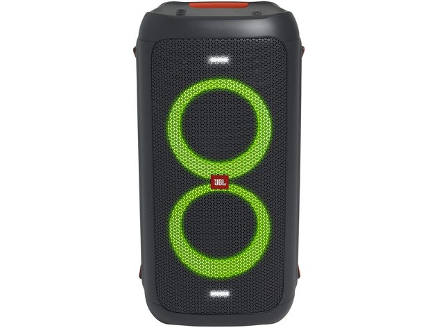 JBL PartyBox 100 High Power Portable Signature Wireless Bluetooth Party Speaker, Black (New Open Box)