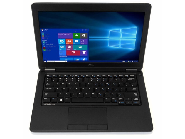 Dell Latitude E7250 12" Laptop, 2.9 GHz Intel i7 Dual Core Gen 5, 8GB RAM, 256GB SSD, Windows 10 Home 64 Bit (Renewed)