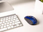 Blue Wireless Mouse - 2.4GHz 800/1600 dpi