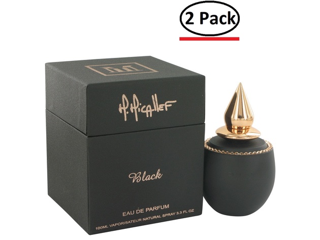 Micallef Black Ananda by M. Micallef Eau De Parfum Spray 3.3 oz for Women (Package of 2)