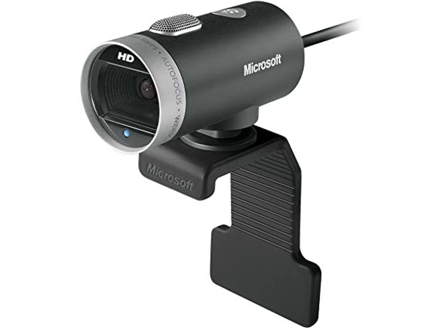 Microsoft H5D-00001 TrueColor Technology 360° Rotation LifeCam Cinema Webcam