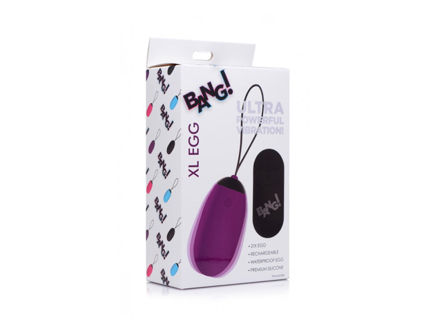 Bang XL Vibrating Egg - Purple