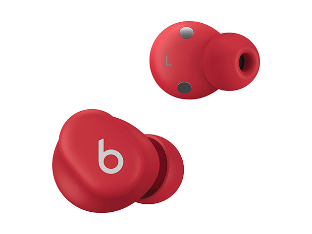 Beats Solo Buds True Wireless Earbuds Transparent Red (Open Box)