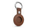 Hypergear AirCover: Vegan Leather Keyring for AirTag (Brown)