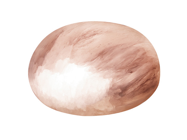 Glowing Moon Stone Light