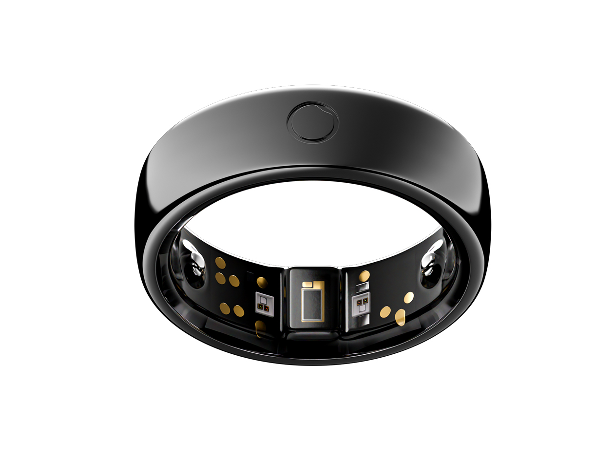 Circular Ring 2 - Medical-Grade Smart Ring (Obsidian Black/Size 7)