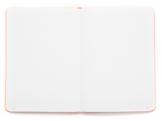 A5 Dot Grid Journal (2-Pack/Pastel Peach)