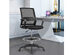 Costway Drafting Chair Tall Office Chair Adjustable Height w/Footrest - Black